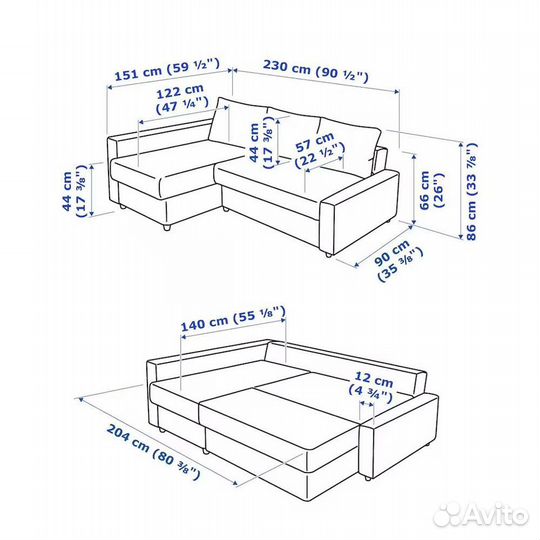 Угловой диван монстад IKEA