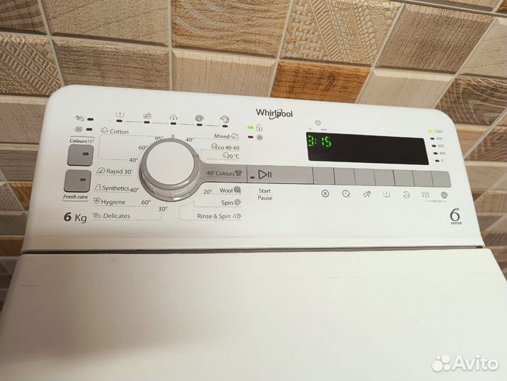 Стиральная машина с вертикальной загрузкой