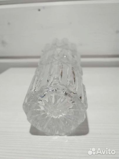 Большая хрустальная ваза новая
