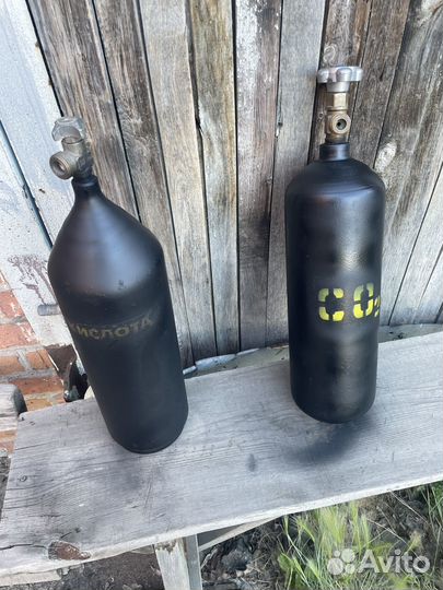 Баллон углекислотный 5л заправленный 4000