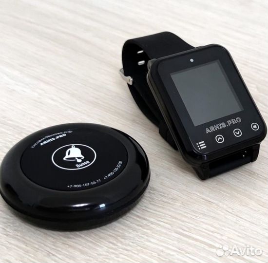 Кнопка вызова персонала/официанта, кассира, охраны