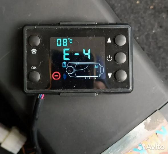 Автономный отопитель сухой фен для палатки