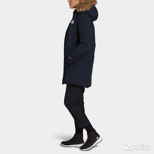 THE north face Down Jacket Women's Navy (L)(64)