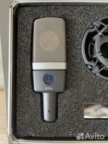Студийный микрофон AKG C214 + допы объявление продам