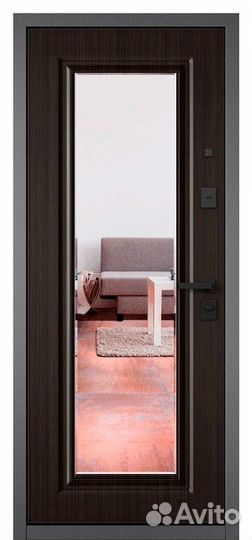 Дверь с зеркалом