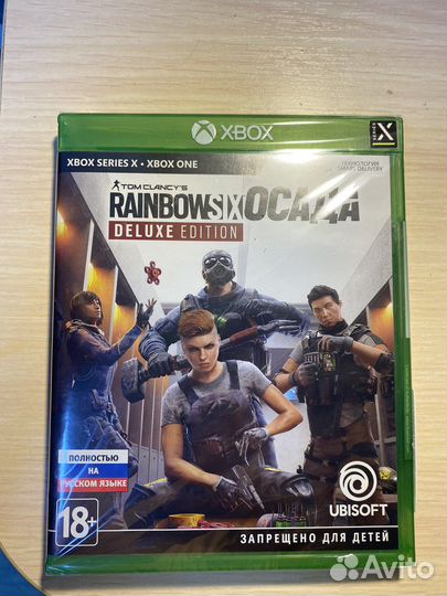 Игра для Xbox Tom Clancy's Rainbow Six: Осада