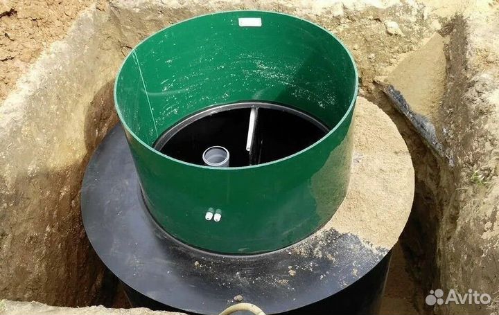 Септик монтаж в 1 день