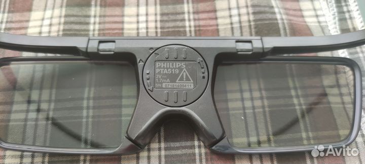 Очки 3d для телевизора philips 2 шт