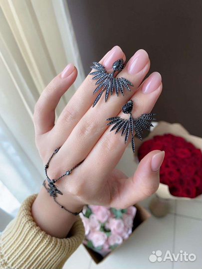 Серьги и браслеты Apm Monaco Вам Монако Серебро