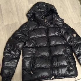 Пуховик moncler мужской глянцевый