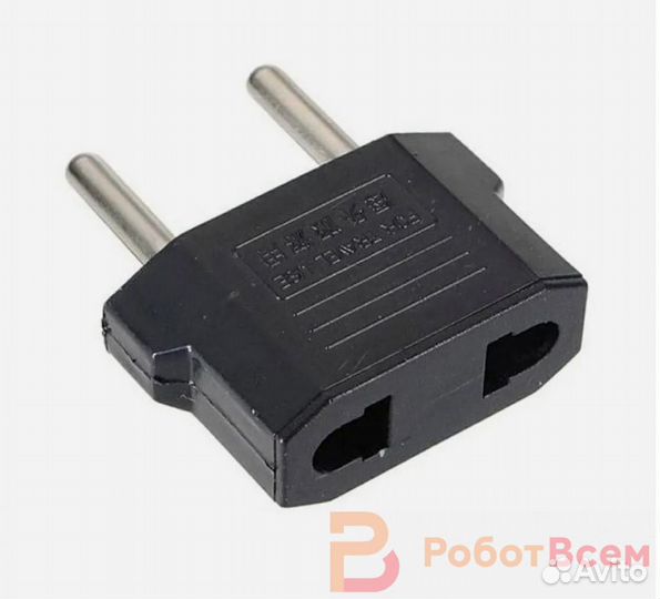 Переходник сетевой с китайской двойной вилки под Е