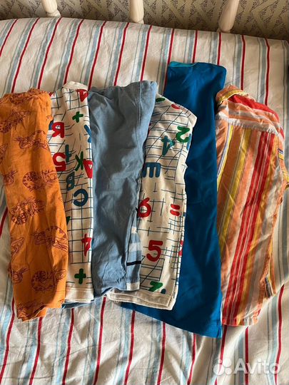 Большой мешок вещей на мальчика с 98 по 128