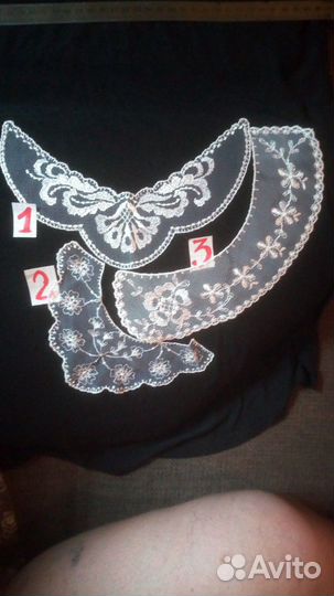 Воротнички, аппликации, медальоны. СССР