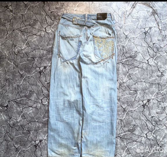 Широкие джинсы rocawear оригинал