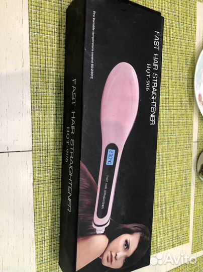 Расческа-выпрямитель fast hair straightener