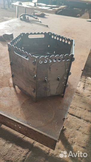 Печь походная для рыбалки и охоты