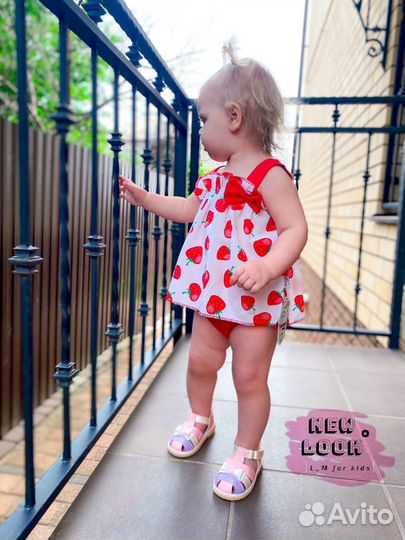 Новые детские комплекты для девочек 62-92