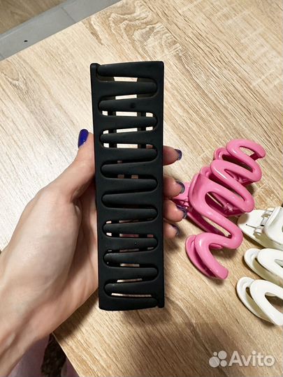 Заколка для волос, краб