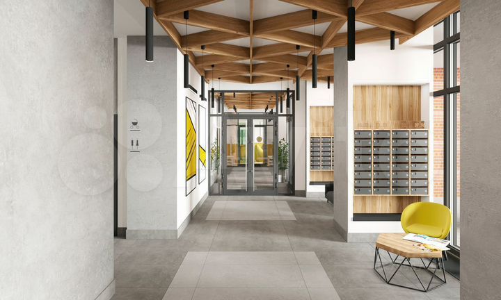 2-к. квартира, 66,5 м², 1/14 эт.