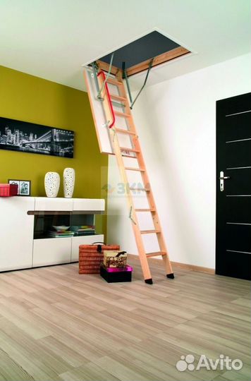 Чердачная лестница утепленная