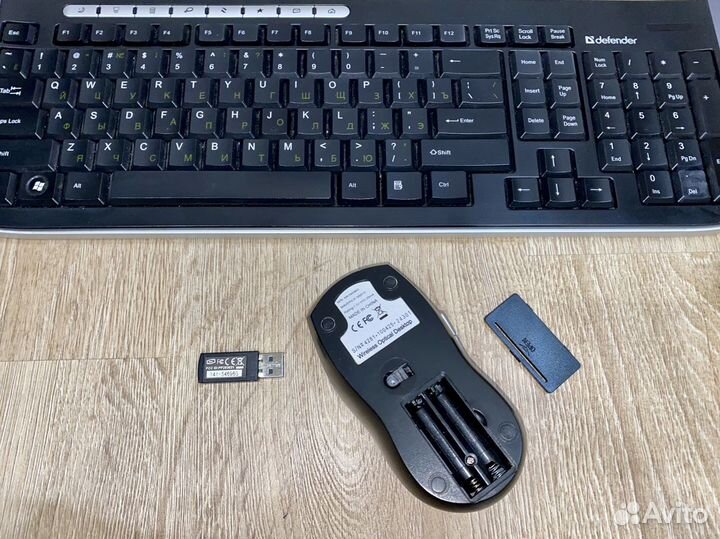 Клавиатура беспроводная мышь