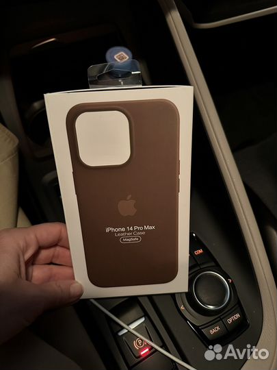 Новый кожаный чехол 14 pro max