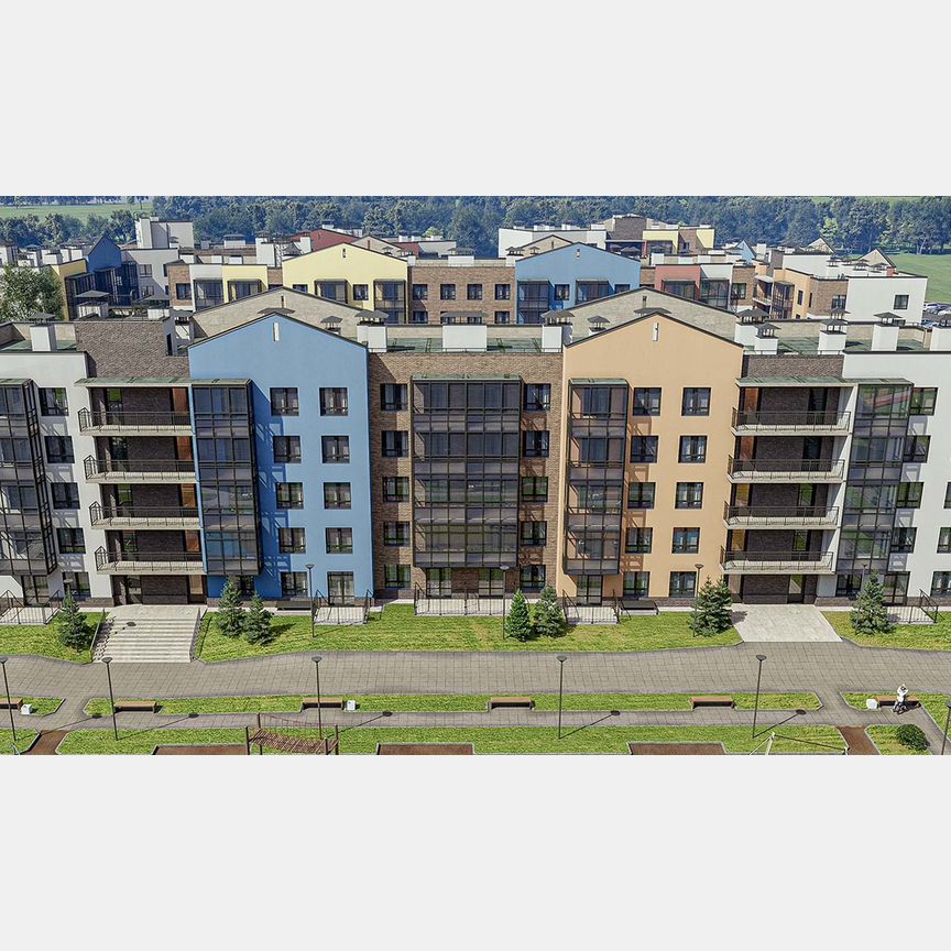 2-к. квартира, 58,1 м², 1/5 эт.
