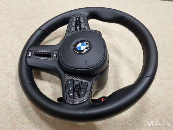 М Руль Карбон на BMW X5 G05 X6 G30 X3 G01 G20