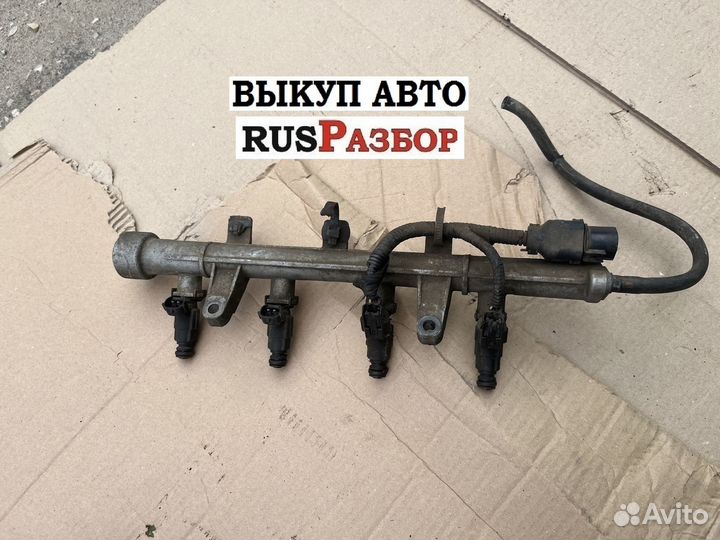 Рампа с форсунками Хендай Акцент