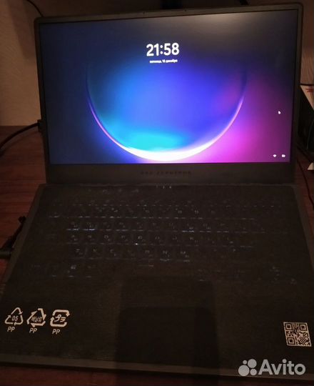 Ноутбук - Asus ROG Zephyrus G14 ga401qm-K2100T