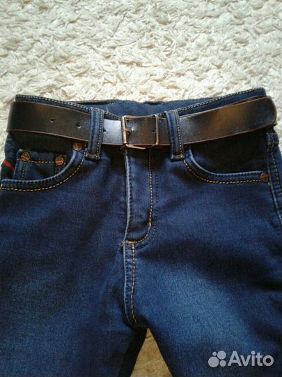 Джинсы теплые на мальчика
