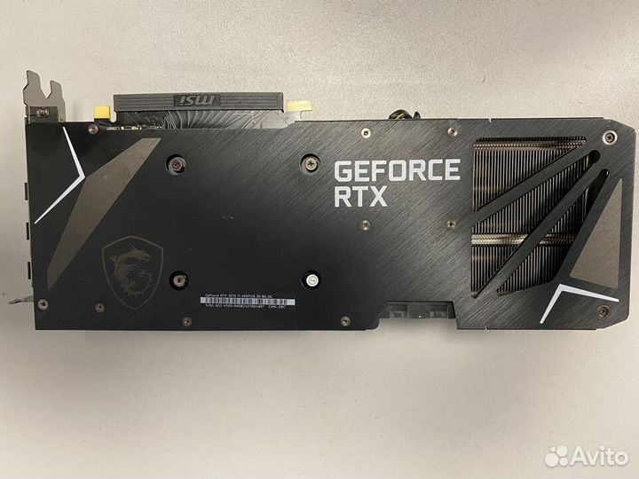 Видеокарта MSI GeForce RTX 3070Ti Ventus 3x 8g