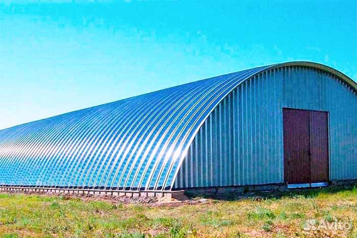 Ангары арочные 21 х60 (1260 м2)