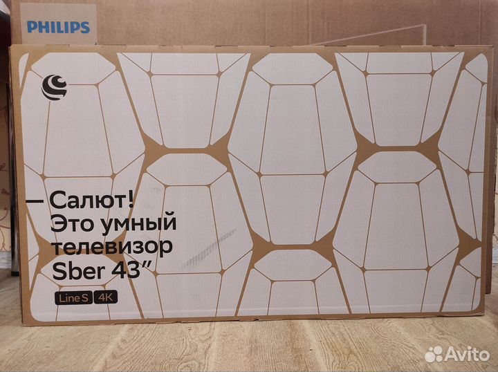 Умный телевизор Sber 4K UHD 43