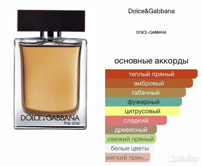 Парфюм Dolce & Gabbana The One for Men 100 ml D&G