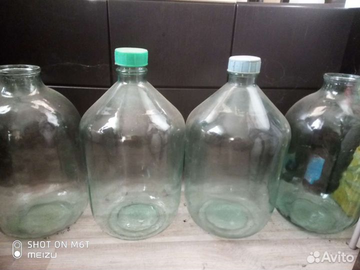 Банка 10 литров стеклянная