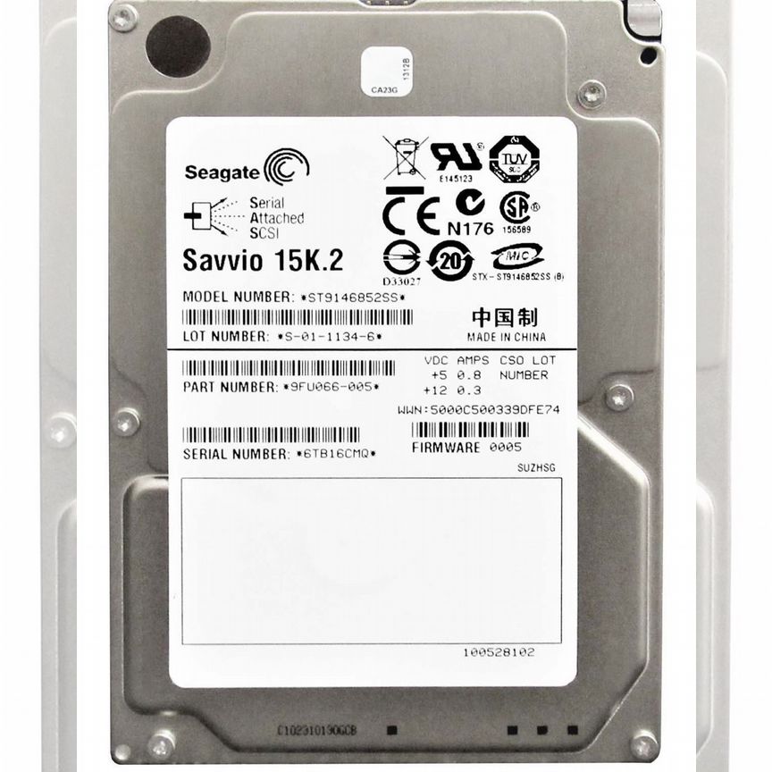 [ST9146852SS] Жесткий Диск Seagate 146gb Sas St9146852ss