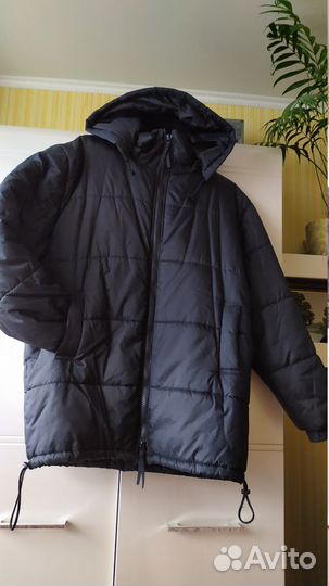 Зимняя куртка пуховик унисекс