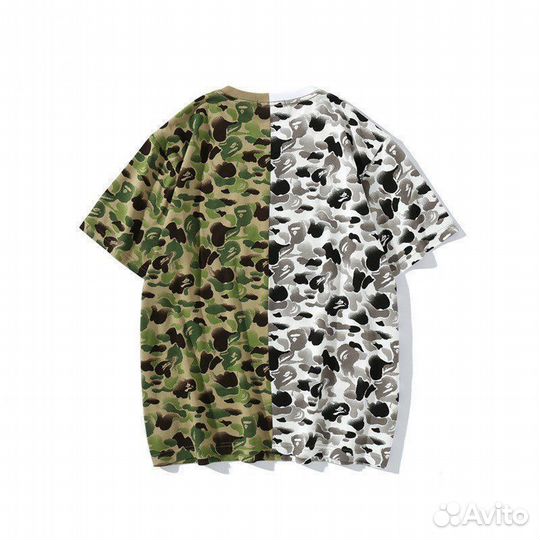 Футболка bape huge logo