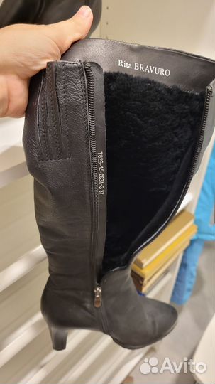 Сапоги женские зимние 37 размер натуральная кожа