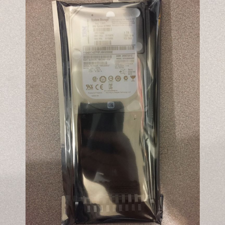 [81Y9876] Жесткий Диск Ibm 1tb Sas 2.5" 81y9876