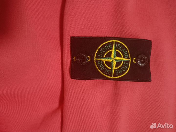 Свитшот stone island розовый