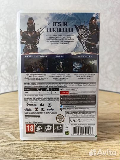 Mortal kombat 1 one nintendo switch силд