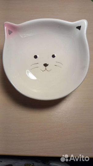 2 миски для кошек-котов