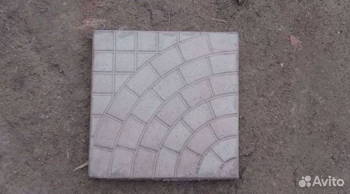Тротуарная плитка паутина