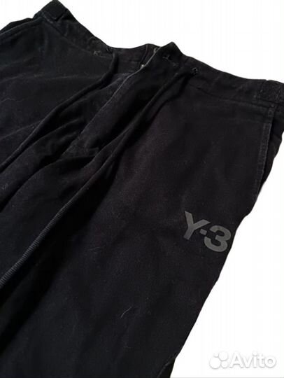 Y-3 logo штаны оригинал