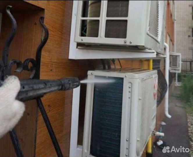 Чистка Сплит систем, ремонт кондиционеров, заправк