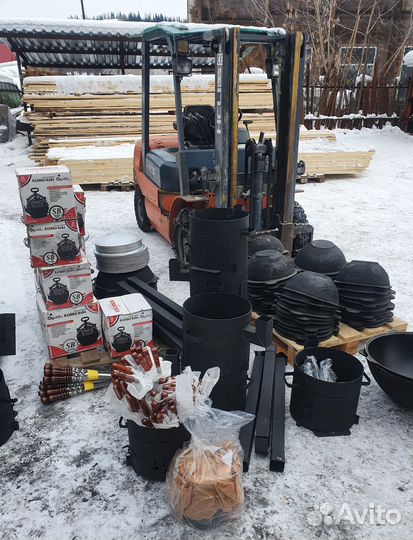 Казан чугунный узбекский