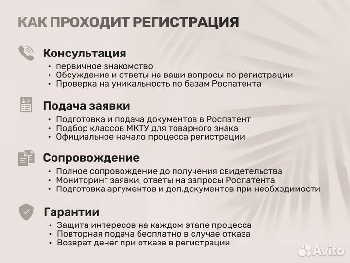 Регистрация товарного знака с бесплатной проверкой