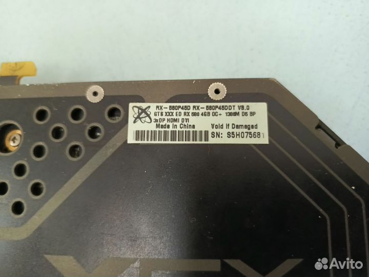 Видеокарта RX580 4gb